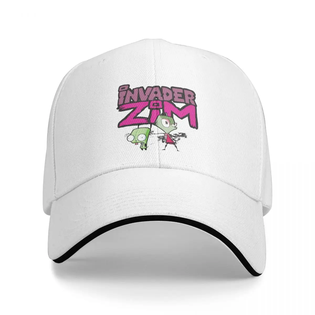 

Invader Zim GIR Baseball Caps Vintage Sandwich Hat for Men Women Adjustable Hats Cap Sport