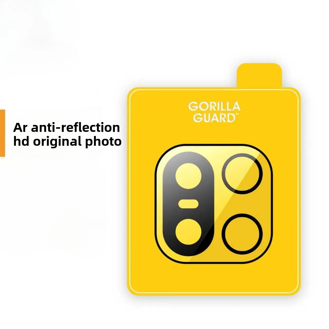2-Pack HD Lens Protective Film – Full Coverage, High Transparency Glass