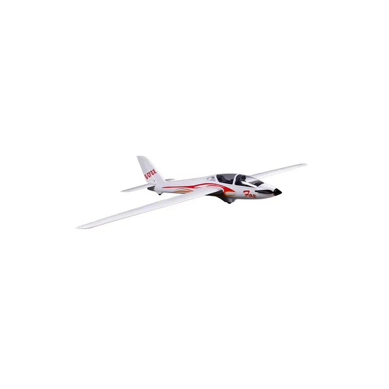 FMS 2320mm 대형 날개폭 FOX V2 글라이더 모델 전동 원격 조종 항공기 고정익 폼 머신