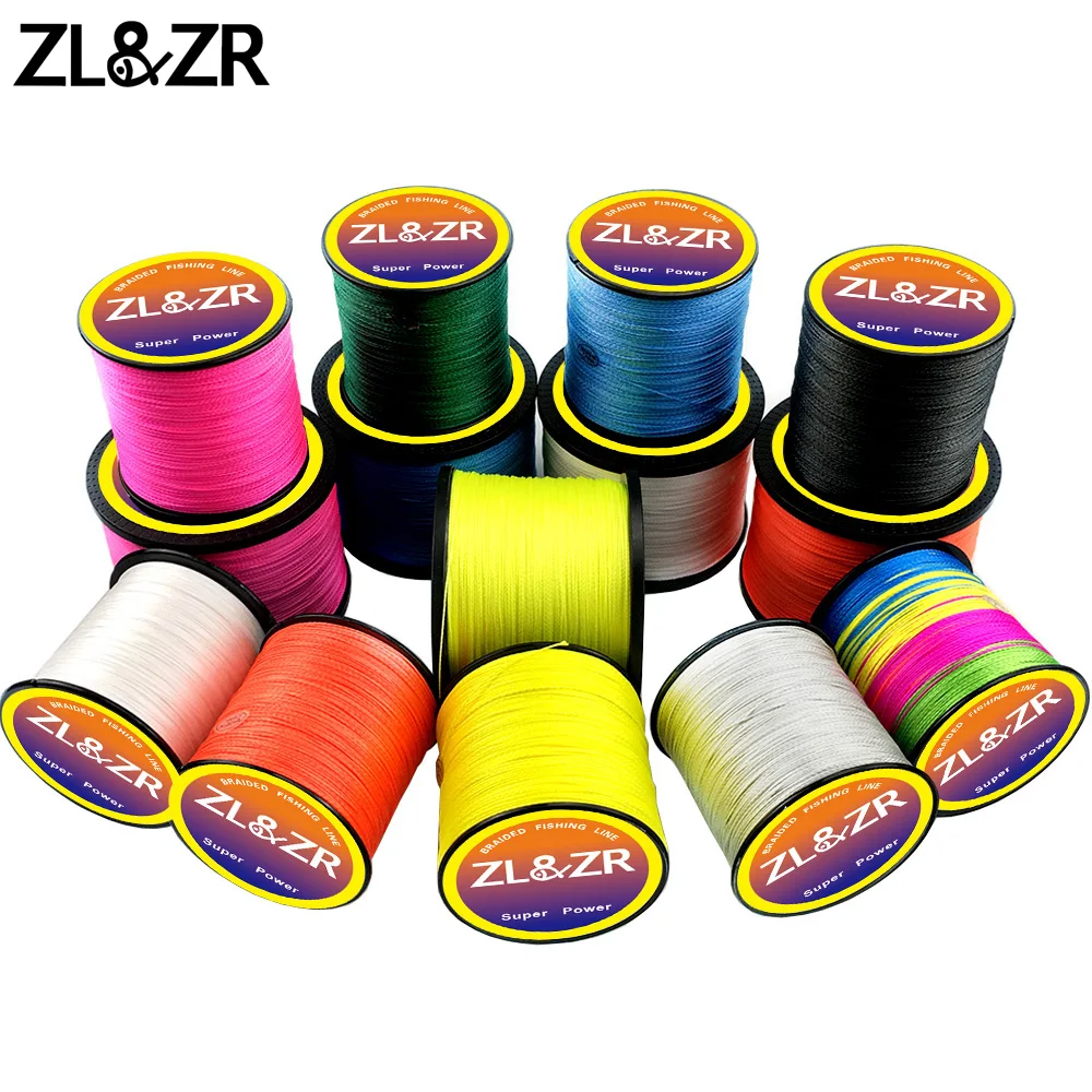 100M 300M Braided Fishing Line Low Memory Multifilament Fishing