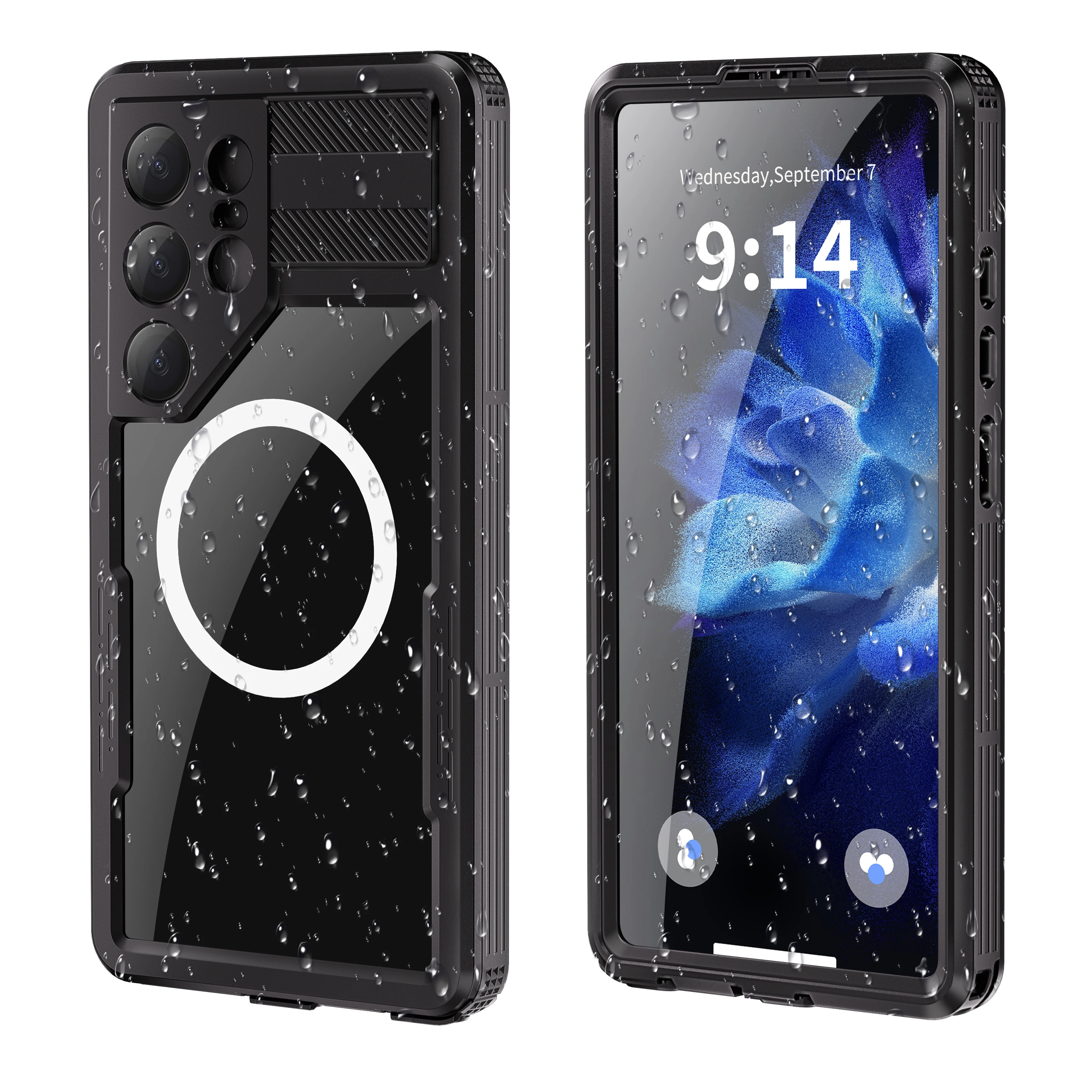 ตัวเลือกสินค้า เคสกันน้ำ IP68 พร้อมสายคล้องแม่เหล็ก สำหรับ Samsung Galaxy S25 Ultra