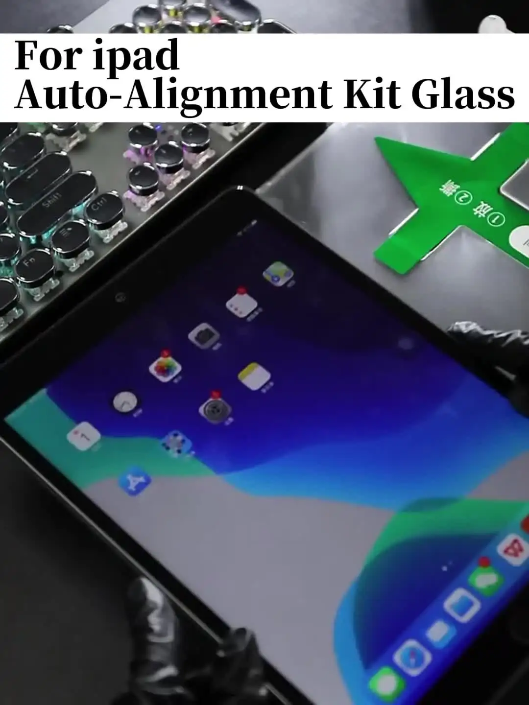 Auto Alignment Kit Tempered Glass For Ipad Pro 11 12.9 10 9 8 7 Air 5 4 3 2 13 Screen Protector For Ipad Mini 6 5 4 Gen Th Film