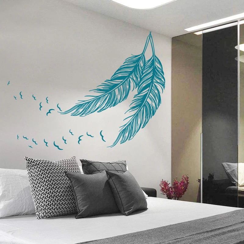 Adesivi murali sagome moderne della città decorazioni murali per la casa  soggiorno camera da letto sfondo decorazione murale adesivo autoadesivo -  AliExpress