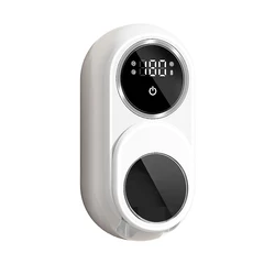 Wireless Portable UV Electric Toothbrush Sterilizer & Rechargeable Wall - Mounted Dryer (White)
