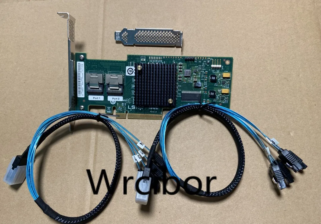 Lsi 92008i Ibm M1015 Modo 6gbps Sas Hba = 92119i fw P20 Zfs Sata Livre Unraid Mais x Cabo Sata - Imagem 5
