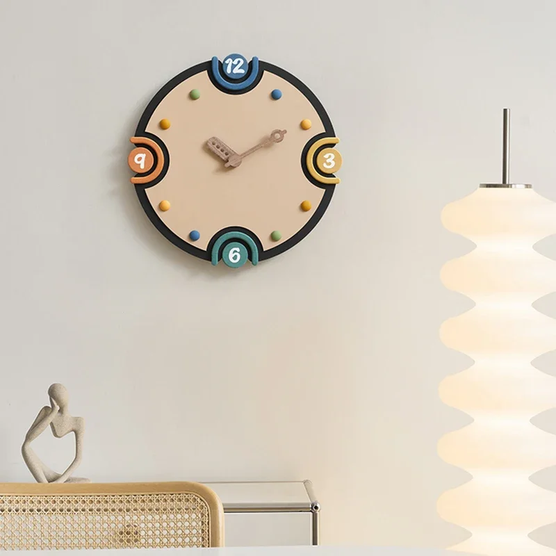 

Living Room Clock Wall Sticker Quartz Art Kitchen Wall Clock Luxury Small Cocina Decoracion Home Decorating Items