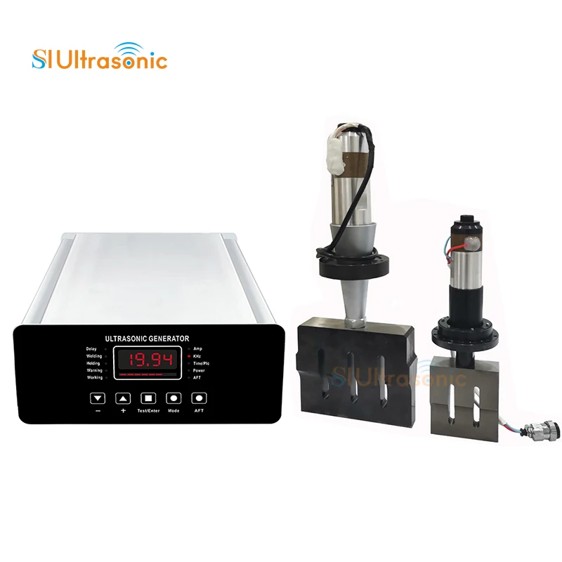 20KHZ 2000W Ultrasonic Plastic Welding Generator Transducer Horn For Nonwoven Face Mask Welding Machine