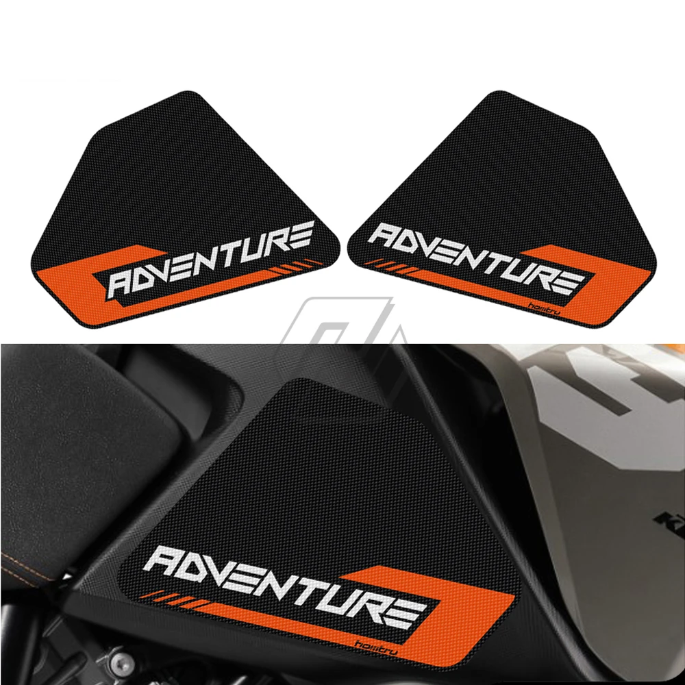 

Motorcycle Side Tank Pad Protection Knee Grip Anti-slip for KTM 1050 1090 1190 1290 Super ADV