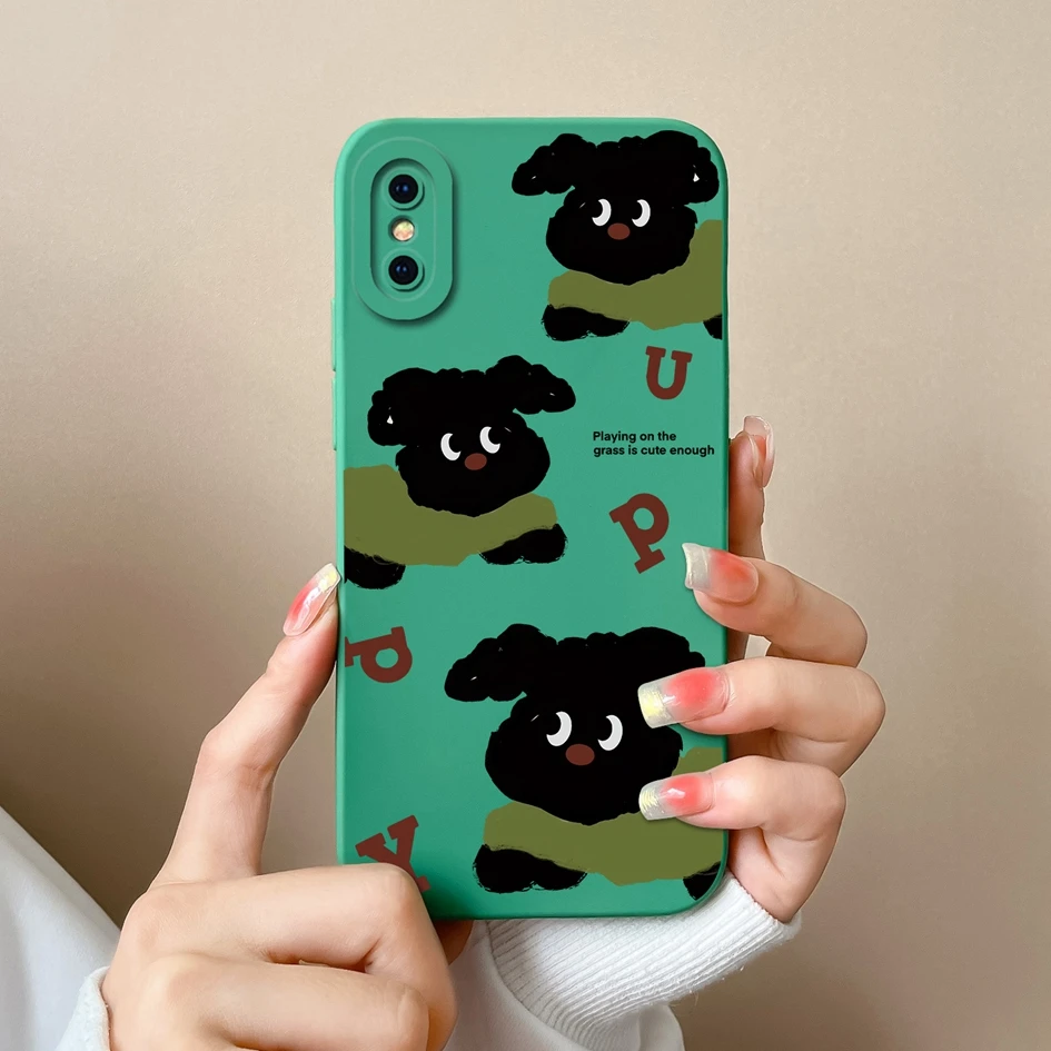 Cute Rabbit High-Quality Shockproof Soft Silicone Phone Case