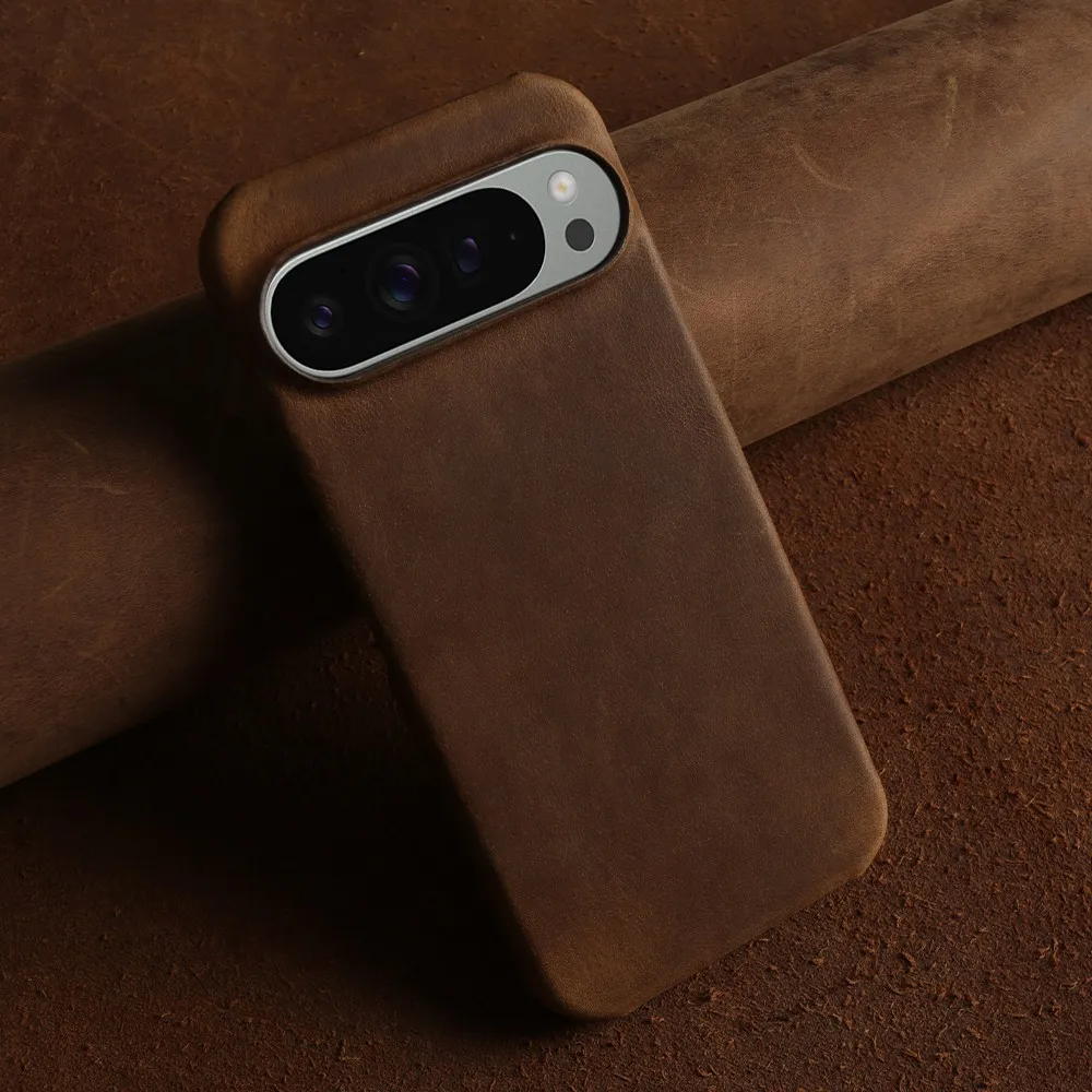 Premium Genuine Leather Shockproof Phone Cover