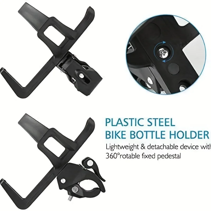 360 Degree Rotating Bicycle Water Bottle Holder