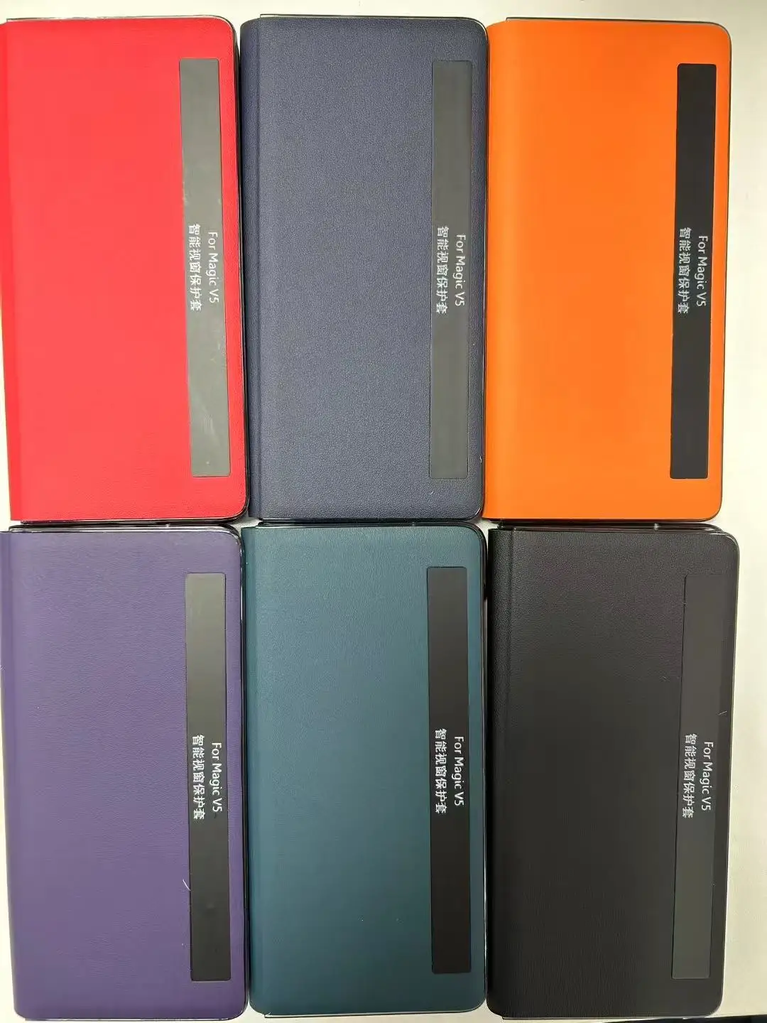 Leather Wallet Flip Cover with Smart Window