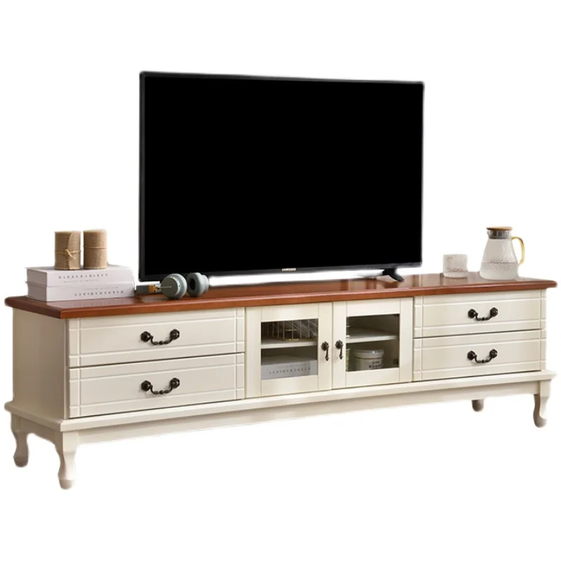 Intrattenimento Film Supporti TV Soggiorno Camino Monitor Cassettiere Supporti TV Lusso Nordico Classificazione Mobili in legno Muebles - immagine 3