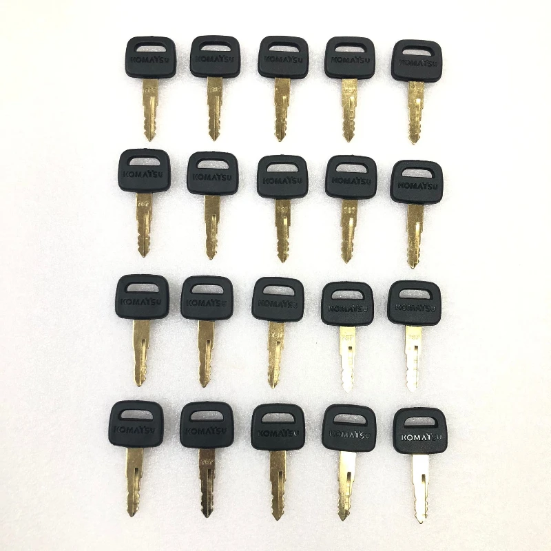 

20pcs 787 Ignition Key For Komatsu Excavator Dozer Loader Heavy Equipment Excavator Accessories 1