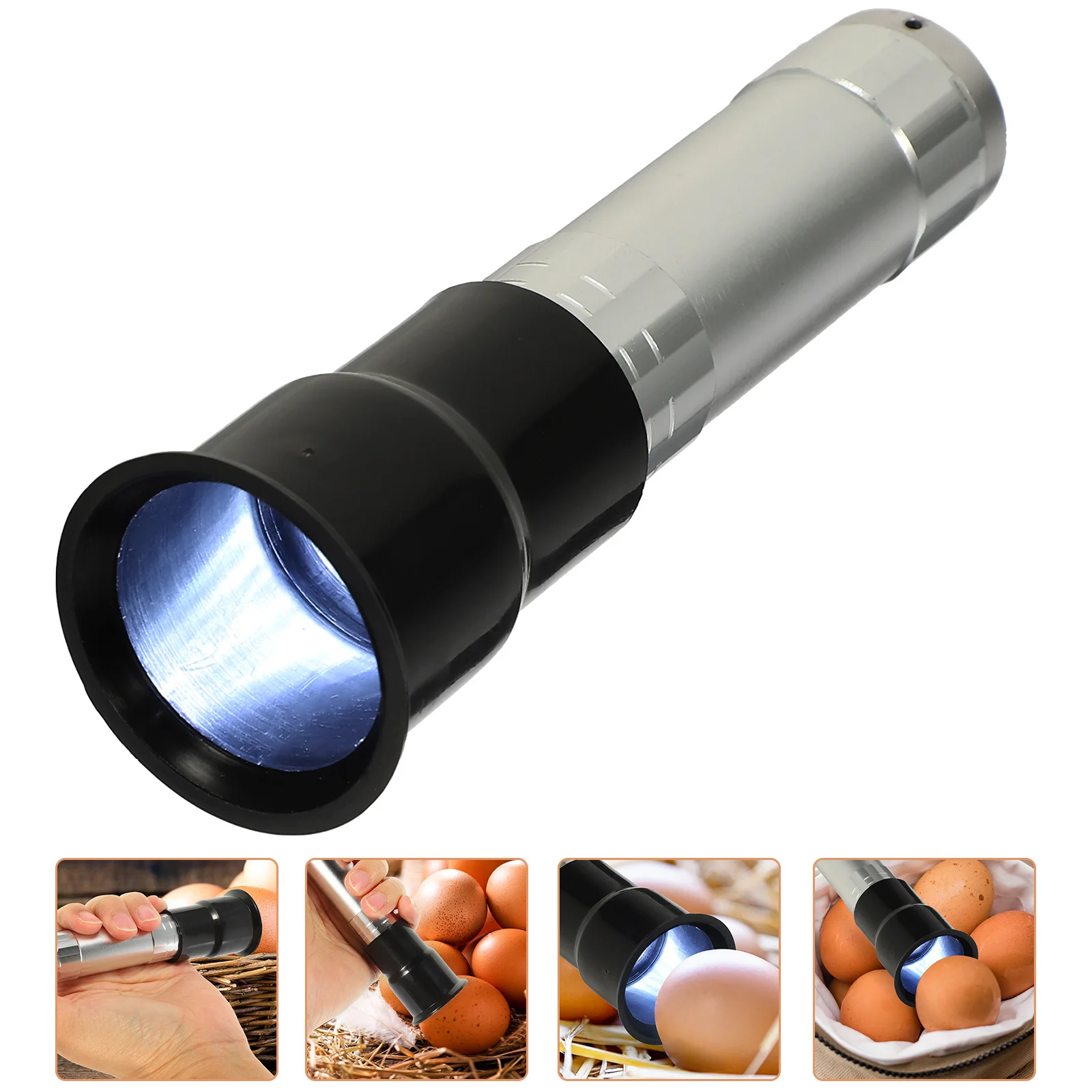 Egg Light Candler Incubator Incubation Lamp Tester Candling Eggs Quail