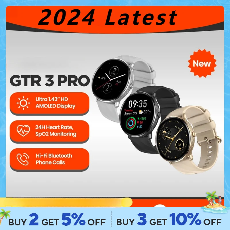 

Новинка 2024 г., Смарт-часы GTR 3 Pro с голосовым вызовом, дисплей AMOLED, Смарт-часы из нержавеющей стали 316L для фитнеса, для женщин, для Huawei, Xiaomi