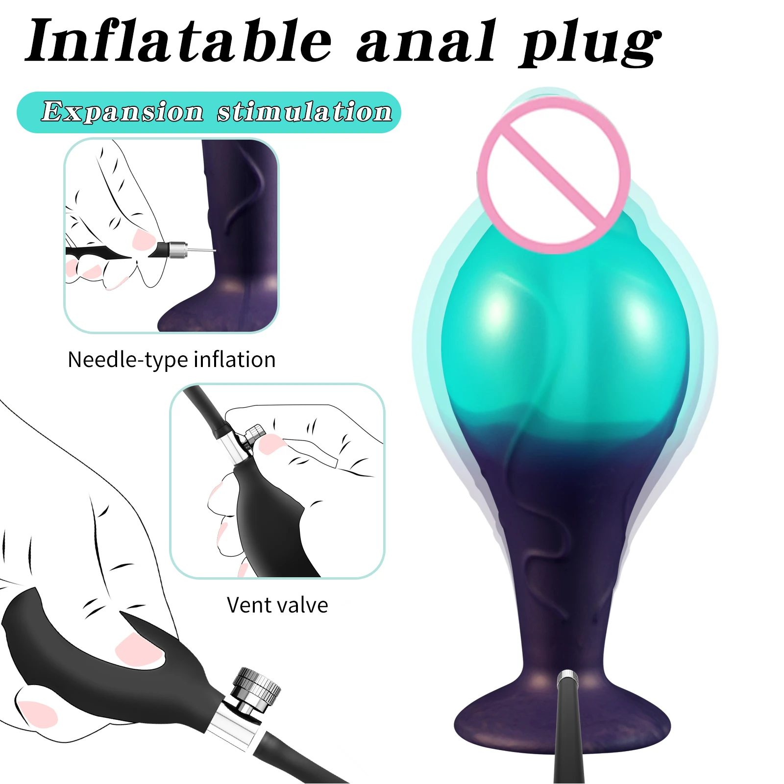 vented anal plug Plug Anal Metálico Joya main image 1