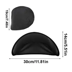 Foldable Anti - Glare Heat Resistant Car Phone Sun Shield (Black)