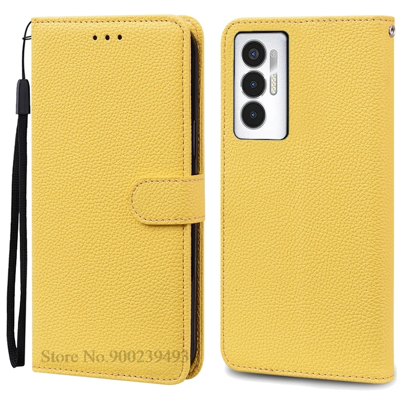 Premium Wallet Leather Flip Cover - Elegant Phone Case with Bumper Protection