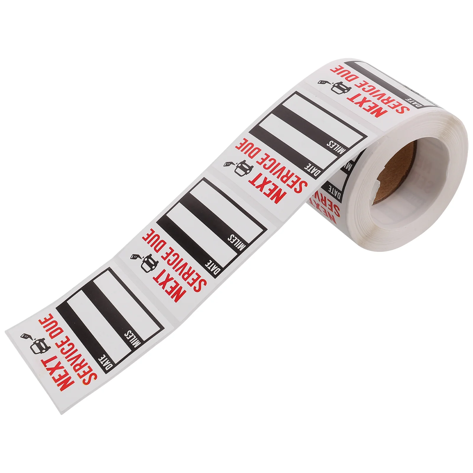 

Oil Change Service Label Sticker Adhesive Detachable Removable Changing Copperplate Stickers Car Repairing