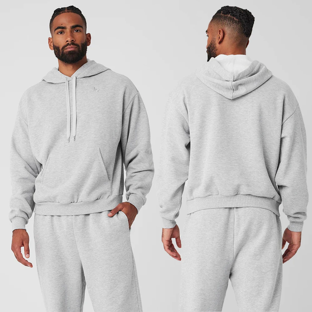 LO Cotton Loose Yoga Hoodie Accolade Hoodie Drawstring Versatile Pure Sports Pullover Outdoor Top Yoga Shirts Hooded