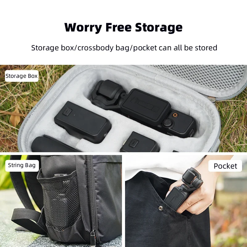 BRDRC Screen Protector Cover for DJI Osmo Pocket 3 LCD Silicone Soft Cage Handheld Gimbal Camera Accessories