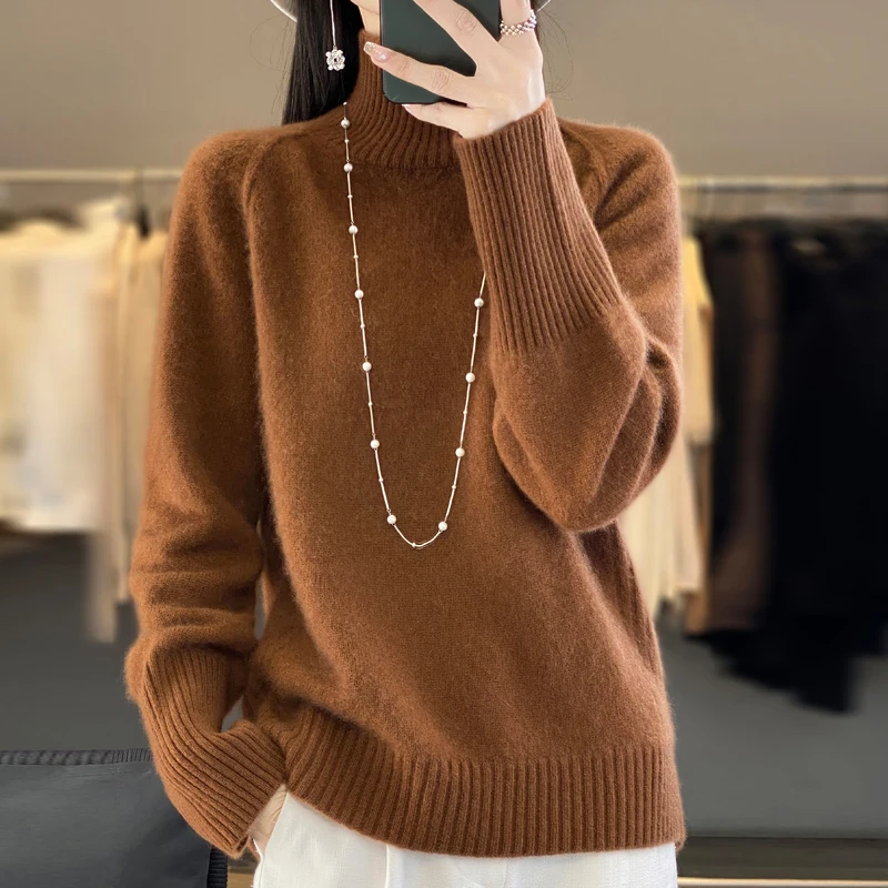 Hana Turtleneck Jacket Loose-Fitting Cozy Warmth for Women, Effortless Style and Durable Easy Care main image 1