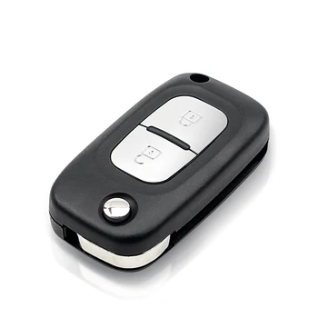 Chiave telecomando per Renault Scenic III Megane III Fluence 2009-2015 lama VA2 PCF7961 Chip 433MHz FSK 4 Chiave telecomando per Renault Scenic III Megane III Fluence 2009-2015 lama VA2 PCF7961 Chip 433MHz FSK - KEYYOU 2 3 pulsanti PCF7961 Chip 433MHz FSK chiave a distanza per auto per Renault