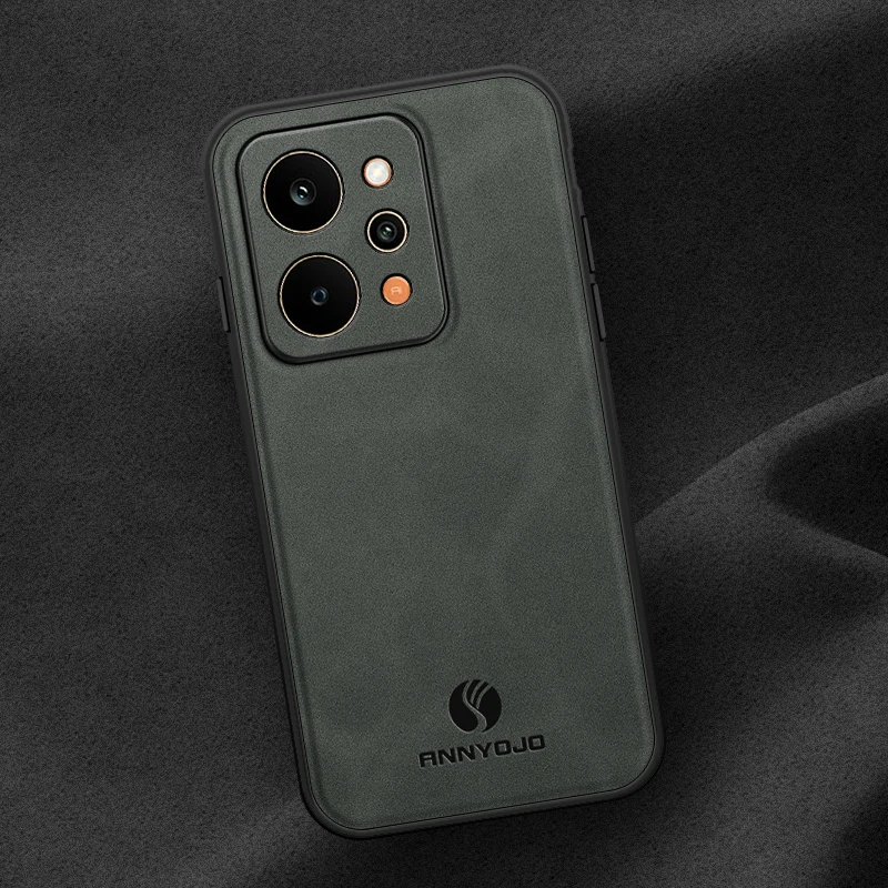 Enhanced Title: Soft Silicone Skin Feel Phone Case - Protective Back Cover with Bumper Protection