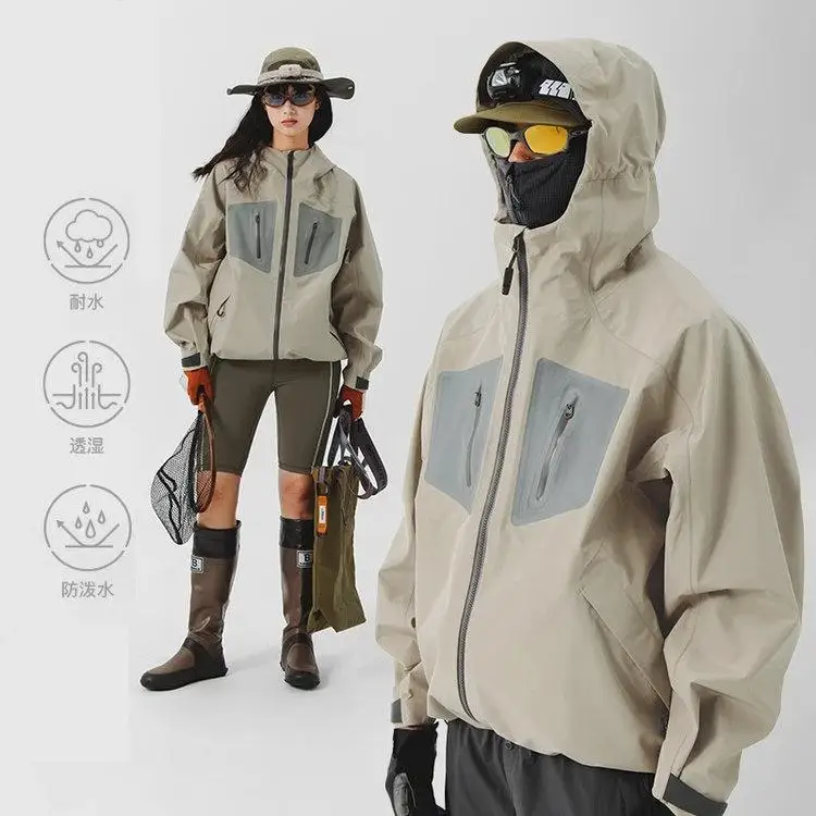 Outdoor-Hartschale, Radfahren, Reisen, Sport, wasserdicht, Wandern, atmungsaktiv, Klettern, Jagd, lässig, Camping, Herren- und Damenjacken – Detail 10
