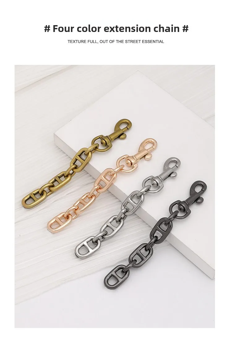 Bag Extension Chain For Tabby 26 Cowboy Cherry Underarm Strap Bag Pearl Extended Chain Fashion Durable Bag Accessories