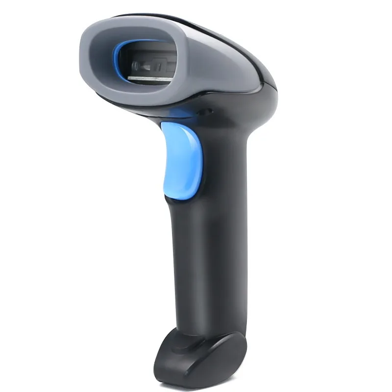 Hands-free USB Barcode Scanner Wired Automatic 1d Barcode Reader Handheld Scanning Gun Used in Supermarkets, Convenience Store