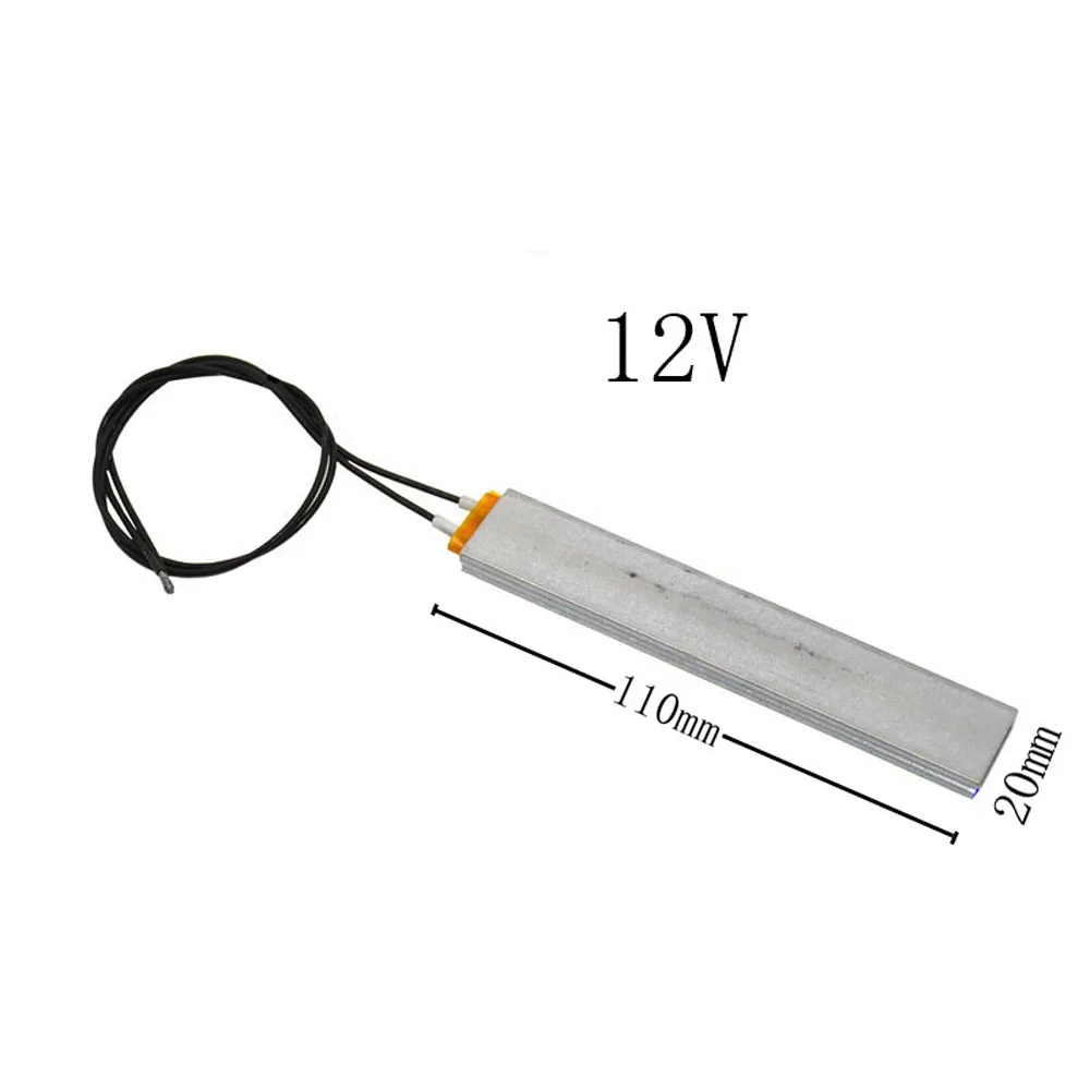 PTC Heating Element 12v/110v/220v Heater Egg Incubator For Constant Thermostat Thermistor Air Heated Sensor Aluminum Shell egg incubator