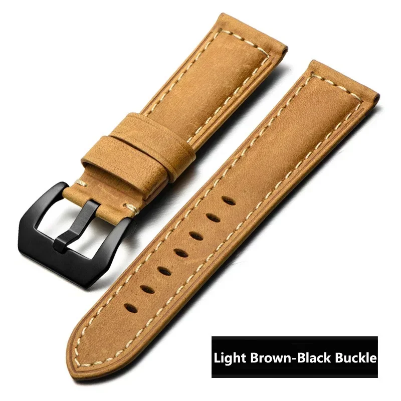 Quick Release Genuine Leather Straps - Premium Retro Band