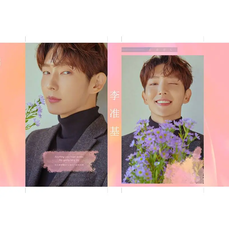 시리즈2 무반복 이준기 카드 지갑 로모 카드 포토 앨범 팬 선물