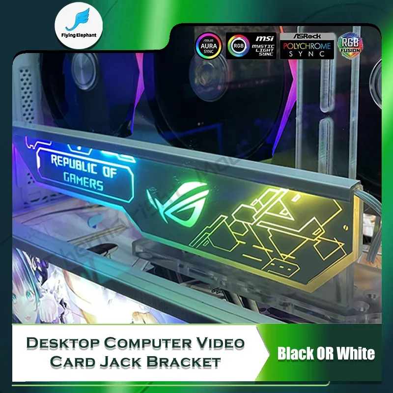 Support GPU Uyubao Pour RTX 3090 - Aluminium Noir