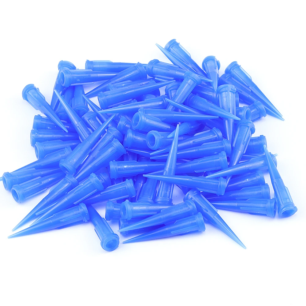 Uxcell Blunt Tip Dispensing Needles 1.5 Inch, 50 Pcs 19G Industrial Liquid Dispenser