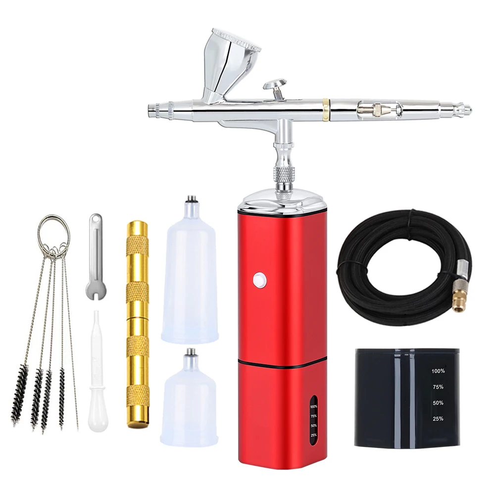 Сменный аккумуляторный аэрограф с комплектом компрессора ...