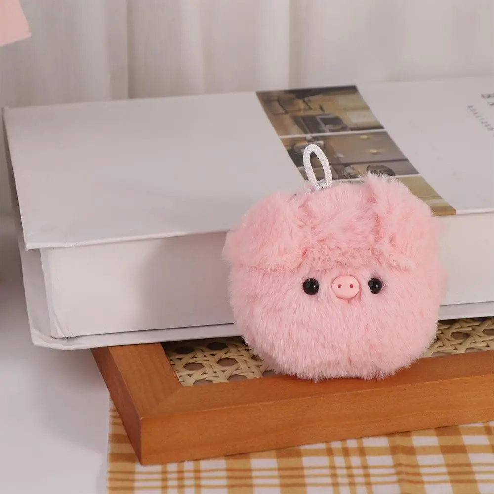 

Маленькая голова свиньи, маленькая голова свиньи, плюшевая подвеска, брелок в виде животного из ПП хлопка, плюшевый брелок для автомобиля из мягкого плюша