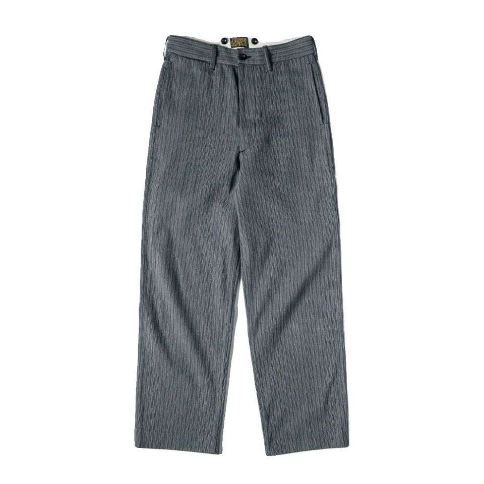 Bretelle da Uomo 2CM Y-Back Similpelle Pantaloni Regolabile 6 Clip Marrone