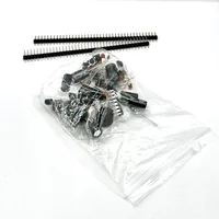 New Electronics Components Basic Starter Kit for Arduino UNO MEGA2560 Raspberry Pi with LED Buzzer Capacitor Resistor 6