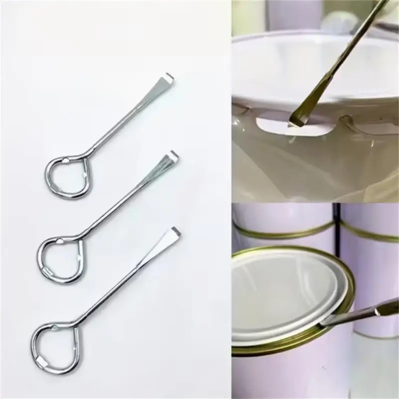 Portable Opener Metal Durable Paint Bucket Lid Opener Simple Easy Use Time Saving Can Openers Multifunctional Home Tools