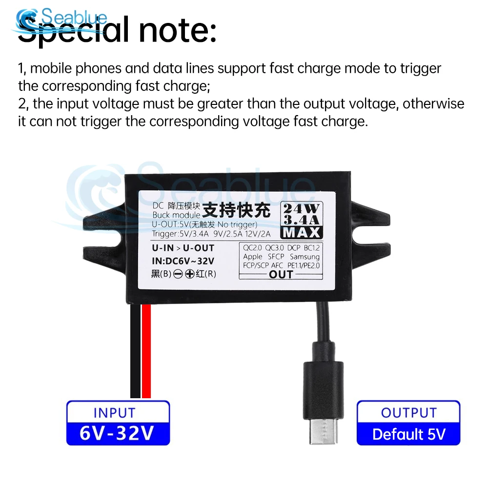 Cavo USB C a USB C, ricarica rapida, [1 /confezione da 2] 60 W, cavo