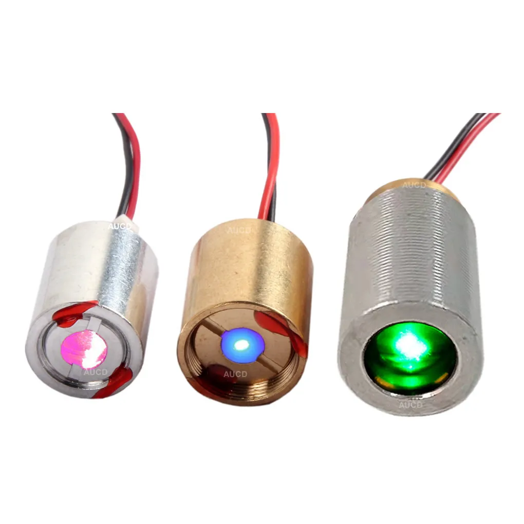 Laser Modul Fokussierbares Rotes Laserdiodenmodul 650 Nm - 5 Rote Laserlinienform Mit Treiber (5 Stück Laserpointer Mini