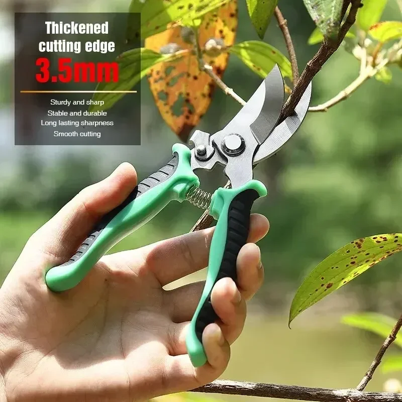 Garden Pruner Pruning Shears Multifunctional with Stainless Steel Blade