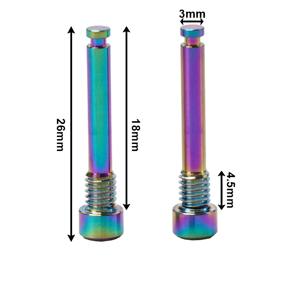 

2 PCS Screw Bike Bolts Threaded Pin Inserts Screw Bike Bicycle Screws Disc Brake Bolt Repair Tools Mountain Bikes