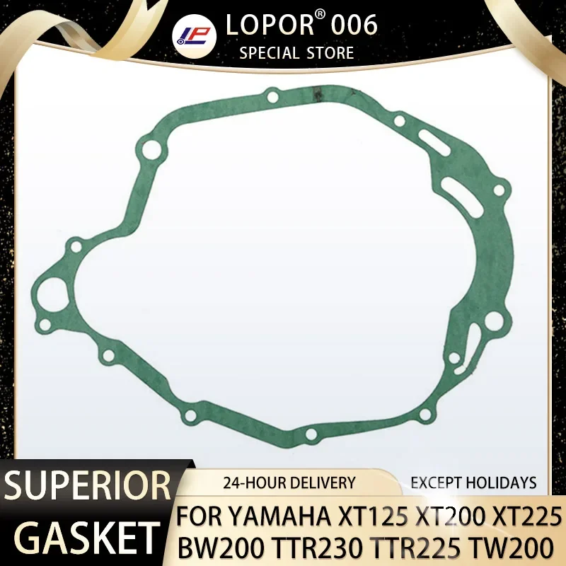 

LOPOR Motorcycle Engine Cranks Rods Crankcases Gasket For YAMAHA XT125 XT200 XT225 BW200 TTR230 TTR225 TW200 TT-R225 TT-R230