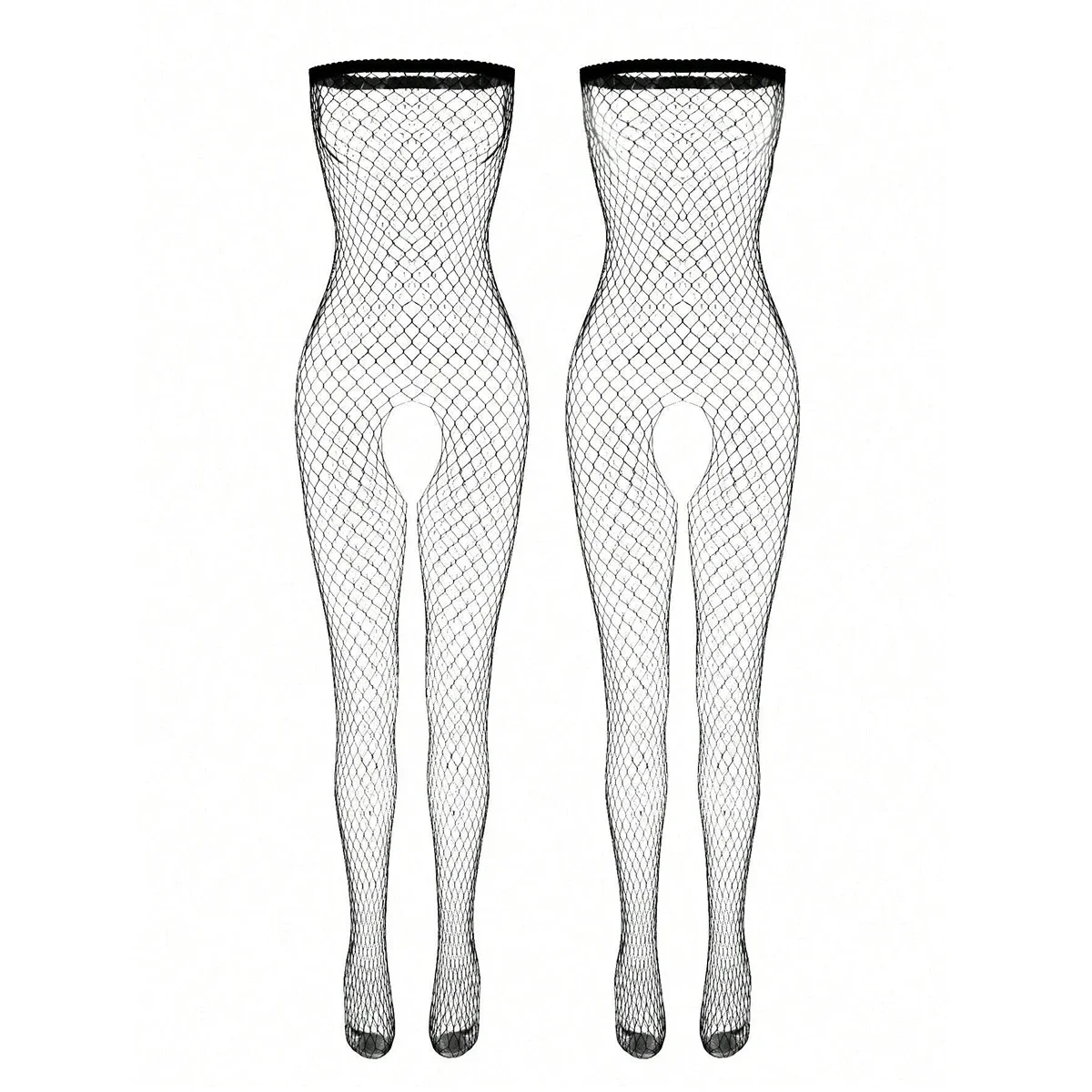 Sexy Lingerie Women Crotchless Teddy Bodysuits Fishnet Hollow Open Bra Underwear Erotic Apparel