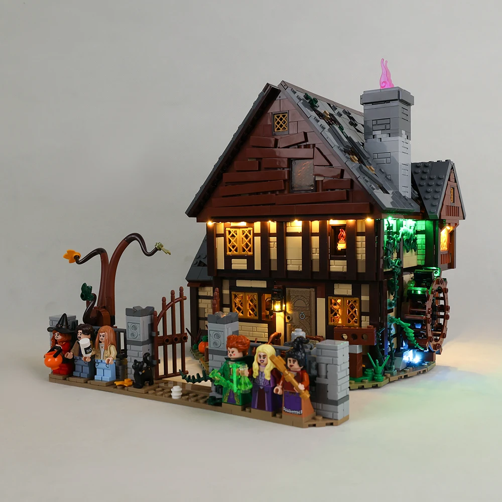 LED Light Kit For 21341 The Sanderson Sisters' Cottage Building
