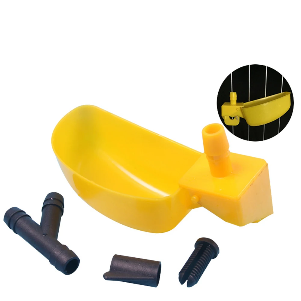 

Automatic Birds Quail Drinking Bowl Convenient Pigeons Chickens Feeding Cup Practical Drinker Cage Accessories Pets Supplies